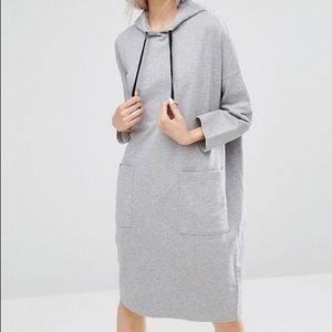 Monki - Hooded Sweat Dress